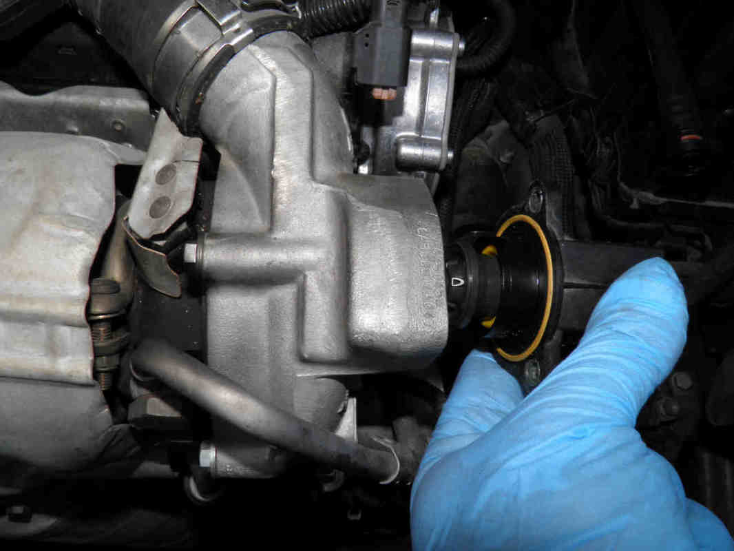Turbo discharge valve replacement