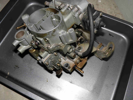 carburetor removal