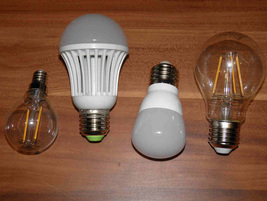LED lamps at home