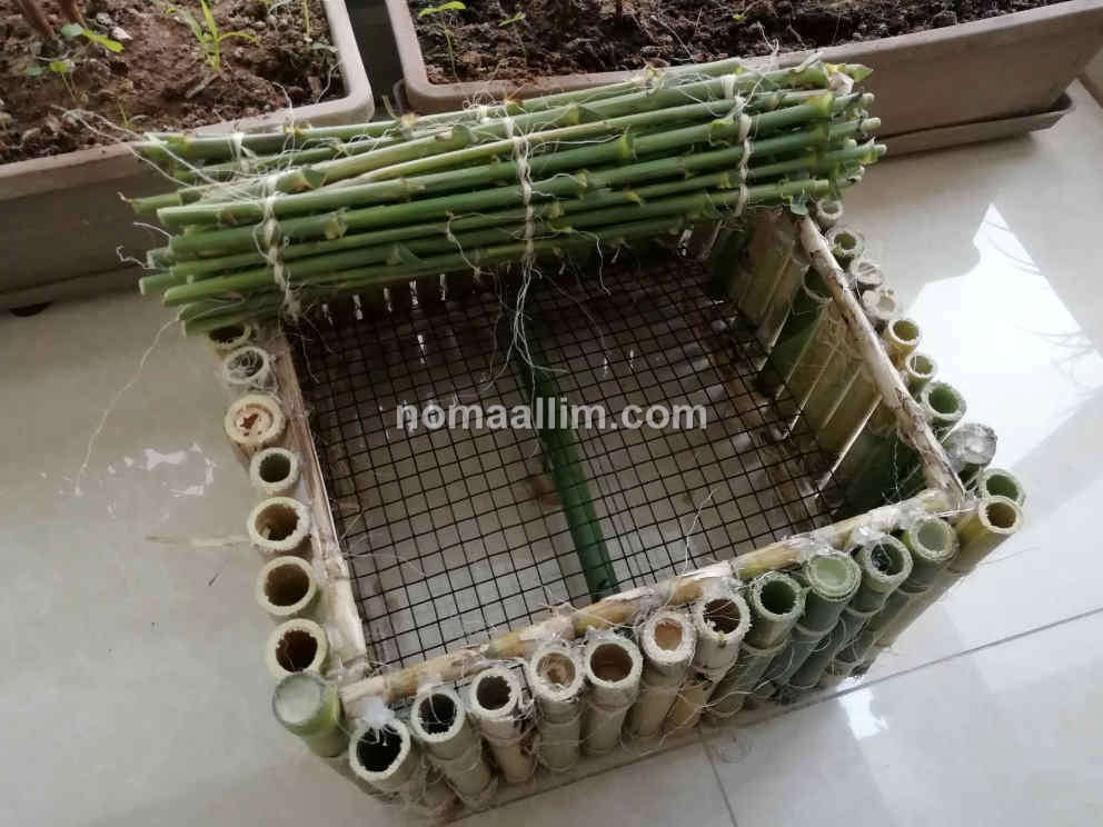 bamboo compost box
