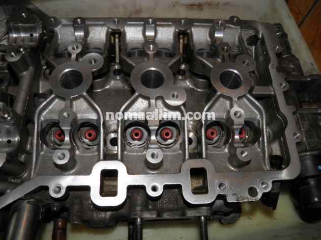 engine rebuild valves seals replacement