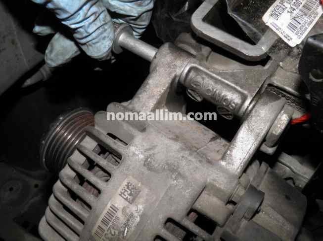 Car alternator removal and refitting