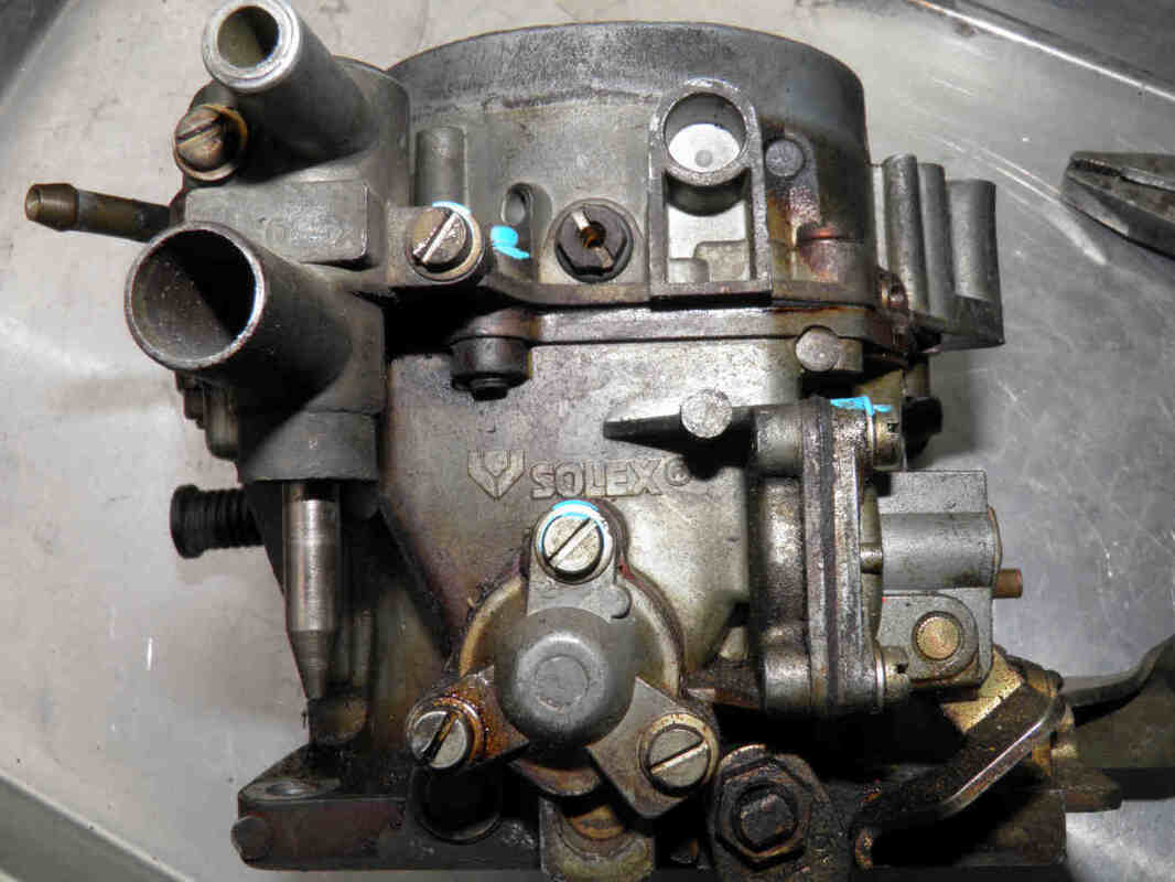 used carburetor inspection