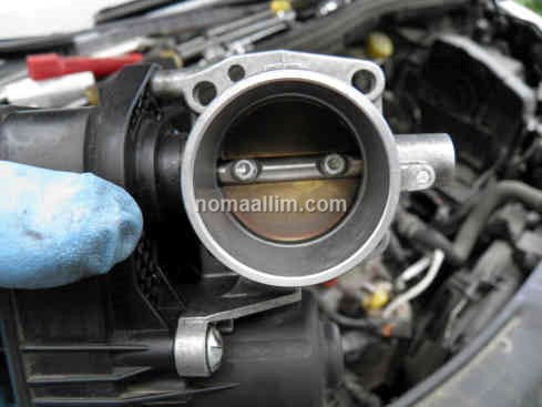 Throttle body cleaning