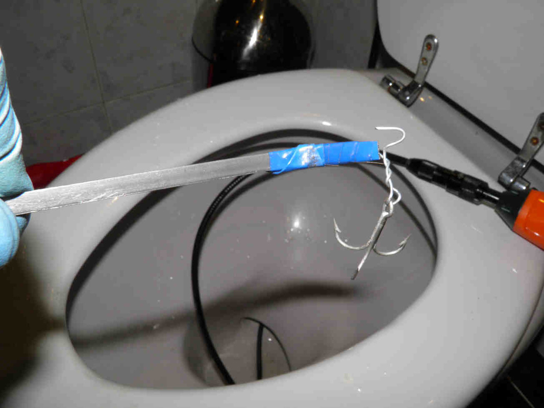 Toilet Snake Bathroom Toilet Dredge Pipe for Clogged Siphon Toilet Toilet Clog Unclogger Vok Toilet Plunger RV Auger 