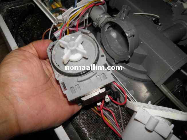how to replace a dishwasher motor