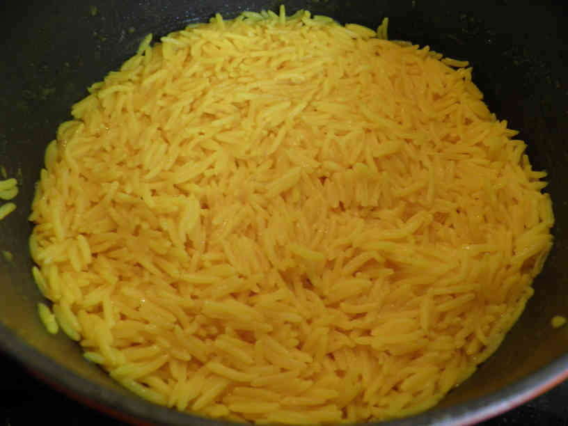 basmati yellow rice