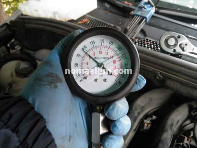 petrol engine compression test