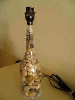 Pebble table lamp
