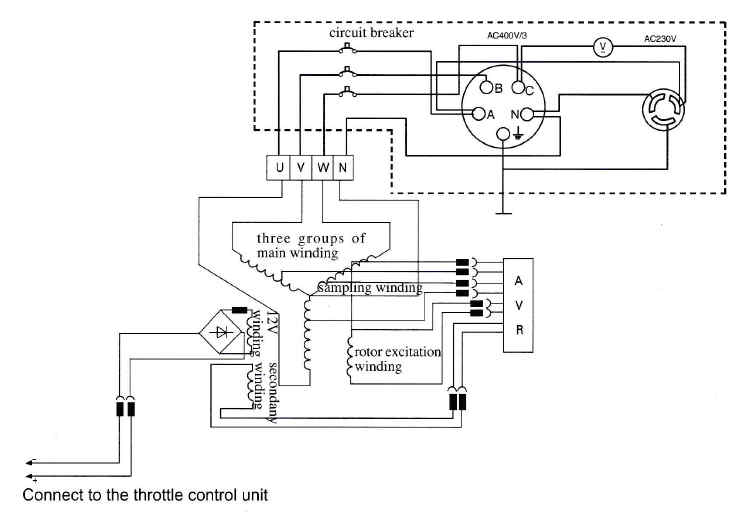 Small Sel Generators Wiring Diagrams, Single Phase Portable Generator Wiring Diagram Pdf